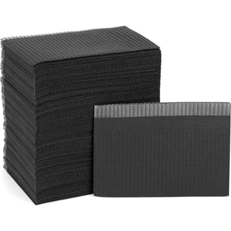 125 bavoirs jetables absorbants et imperméables 33 x 45 cm, protections 3 couches, couvre-plateaux, tatouage, hygiène (1/4)