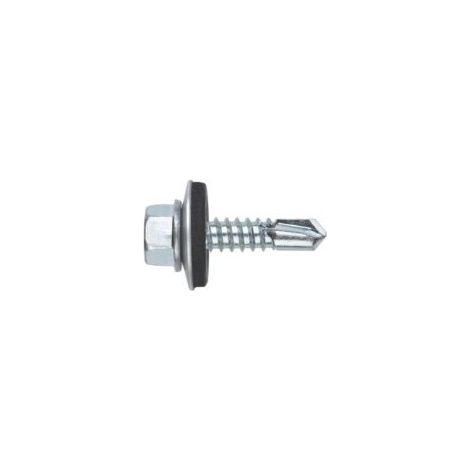 DIN-7504-K + ARVUL- TORNILLO CON ARANDELA P14 RAL-7022 (100U) - INDEX