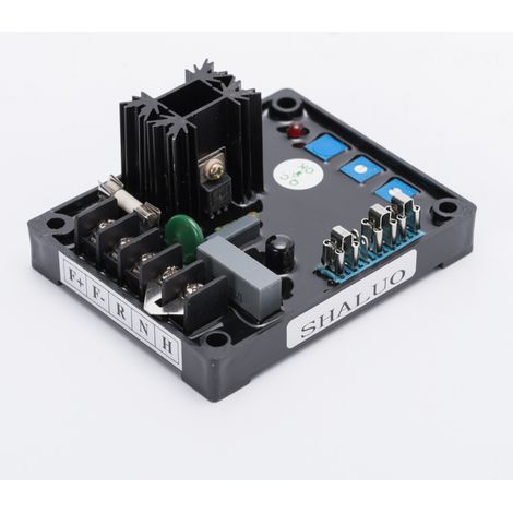 GAVR-8A self-exciting voltage regulator for brushless motors, with black adhesive