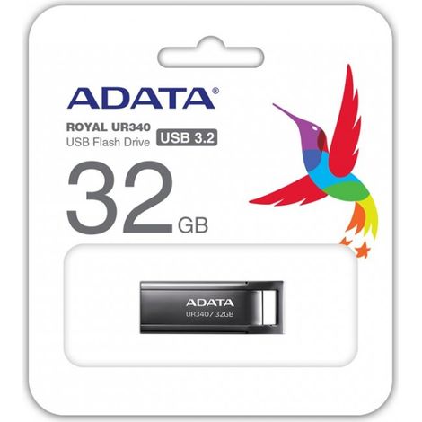Memoria USB Adata UR340 32 GB Negro (1/4)
