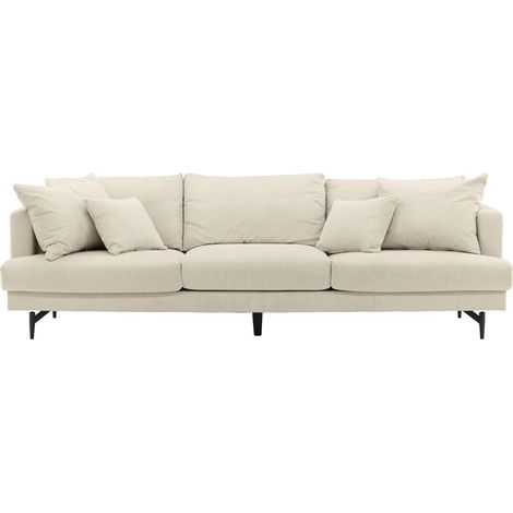 Sofia Sofa 3 Personen samt beige.