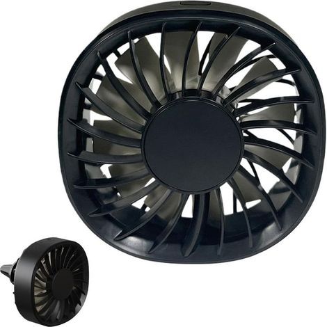 alimenté par USB - ventilateur de voiture - ventilateur portable - 3 (1/5)