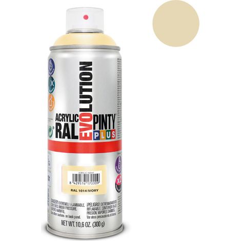 PEINTURE ACRYLIQUE AÉROSOL CRÈME 618 BR (1/3)