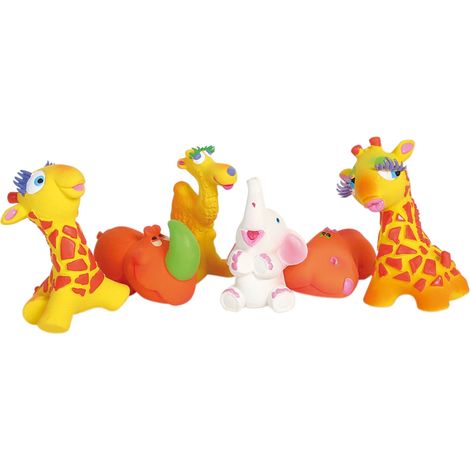 Lot de 24 jouets latex "Savane"