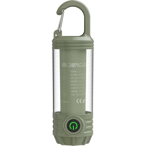 Lampe Camping LED Lampe de Camping avec USB Rechargeable Lampe a Pile Portable Petite Lanterne Exterieur 3 Modes, pour Bivouac Pêche Randonnée Barbecue [Classe énergétique A]