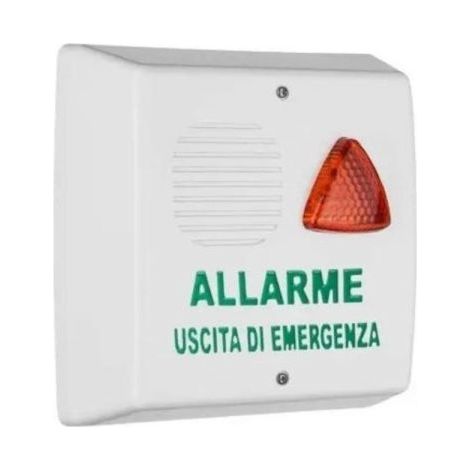 VENITEM sirena Uscita Di Emergenza Triade Ue Bianco - 20.204.342