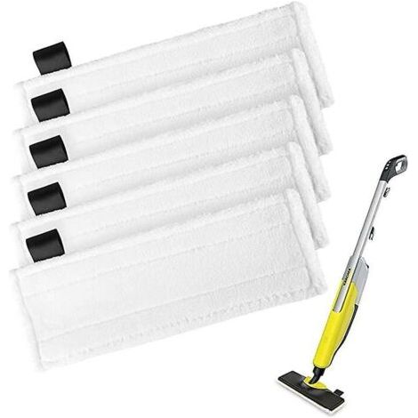 Lot de 5 Karcher Karcher Nettoyeur Vapeur Accessoires Velcro SC5 4 3 2 Lingettes Vadrouille (1/2)