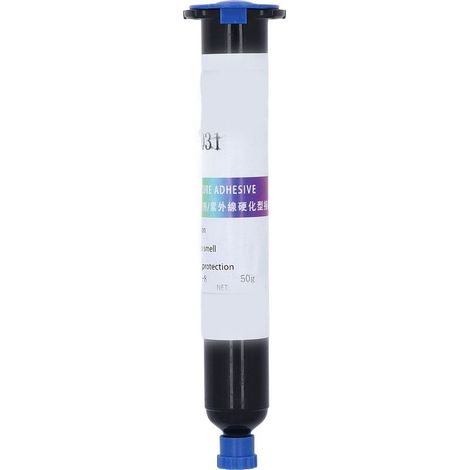 Hyuduo Hardincissant Rapide -UV Adhésif en Résine époxyde Adhésif pour la Protection des Soudages électroniques, de Liaison UV Compacte et Portable pour les Navires et les Applications Automobiles (1/5)
