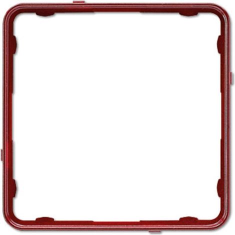 Jung 1 parte Telaio di copertura Rosso CDP81RTM 1 pz. (1/2)