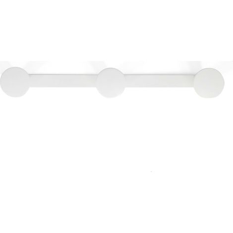 Inda - Appendiabiti triplo One bianco opaco (1/2)