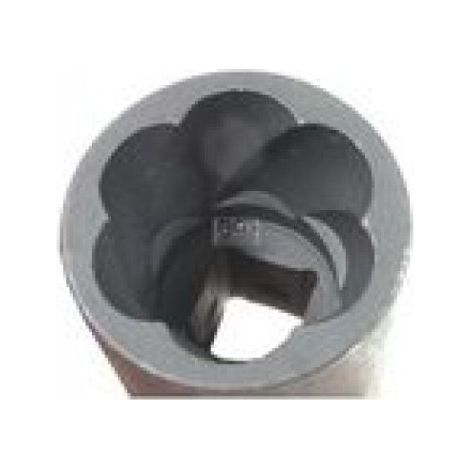 BGS Spiral-Profil-Steckschlüssel-Einsatz / Schraubenausdreher Antrieb Innenvierkant 10 mm (3/8") SW 14 mm - 5274