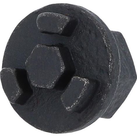 KS TOOLS Douille porte-embout 3/8' à profils spéciaux pour vidange d’huile, pour DAF et MAN ( 150.1042 ) (1/3)
