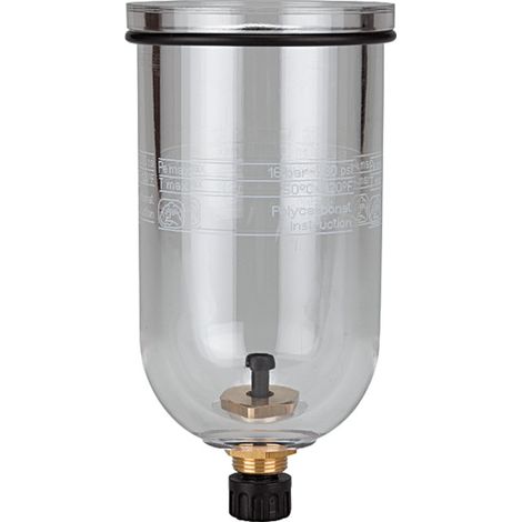 Riegler Polycarbonatbehälter, für Filterregler/Filter »Standard«, BG 2 (1/3)
