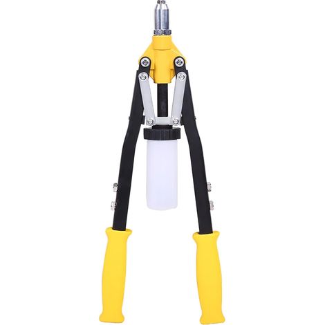 Pop Rivet Pliers, Riveter Pliers with 6 Noses for Blind Rivets 2.5 mm, 3 mm, 3.2 mm, 4 mm, 5 mm, 6 mm 44.5 x 17 cm (1/5)