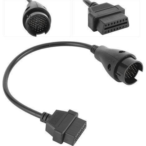 Adaptateur Diagnostic 38 Broches vers OBD2 16 Broches pour Voitures Mercedes - (1/4)
