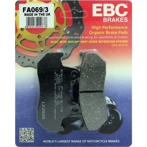 Pastiglie freno EBC FA069/3 (1/2)