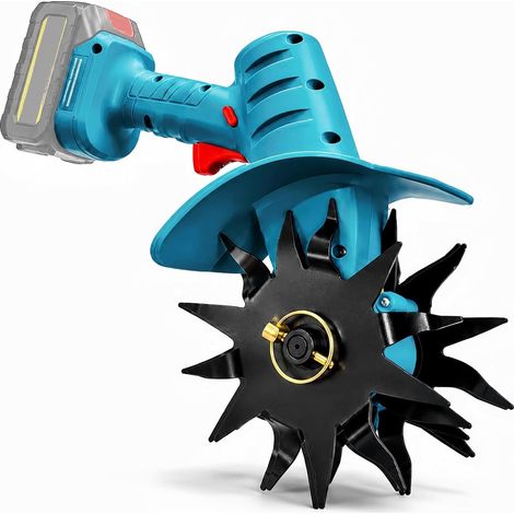 Défonceuse sans Fil 350W – Hachoir à Main – Profondeur de fraisage réglable 100mm / Largeur 100mm – Compatible 18V Li-ION (Corps Seul, Batterie Non Incluse) (1/5)