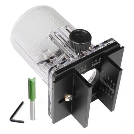 Support de rainurage 2 en 1 pour défonceuse à bois 65 mm (1/5)