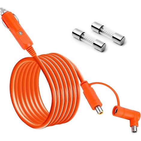 Câble de charge pour voiture 14AWG de 2 m pour station d'alimentation portable Jackery Explorer 3000, 2000 et 1500 avec prise DC7909/8020 (1/5)