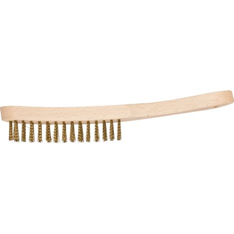 PFERD TOOLS Handbürste HBU 2reihig Messing-Draht-Ø0,30 universell einsetzbar 10 Stk (1/5)