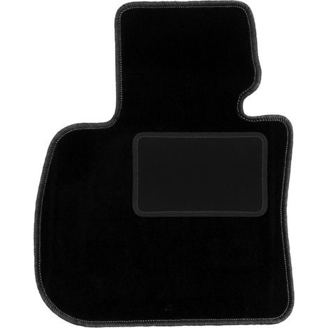 Alfombrilla de conductor negra para: BMW 2 F45 Active Tourer (2015-)