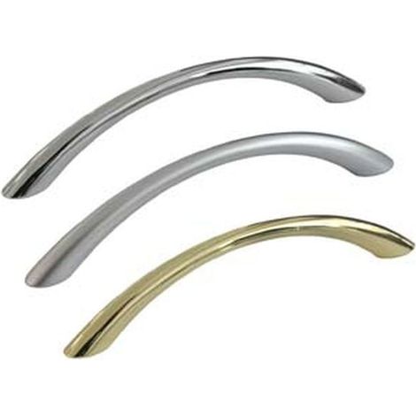 Maniglie per mobili fisse mod.up82 in zama - Specifiche: interfori mm.96 cromo lucido - 5 pz