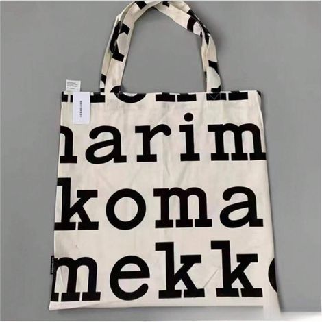 Nouveau sac de courses simple et facile à porter pour femme, en toile légère de coton mélangé, avec options de porté épaule et poignée, grande capacité. (1/2)