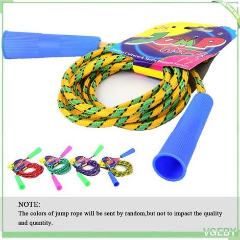 Fafeicy corde à sauter pour femmes Corde à sauter réglable pour femmes et hommes, corde à sauter sport poids couleur aléatoire (1/5)