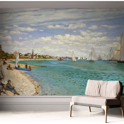 Fotomurale adesivo - parete decorativa - decorazione casa - stile moderno parete - Paesaggio costiero 312x219 cm (1/5)