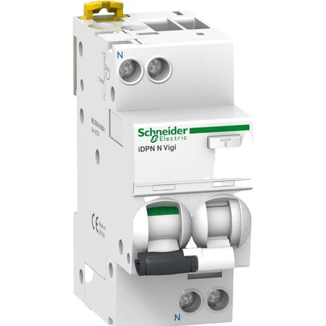 Disjoncteur différentiel Schneider IDPN N Vigi 2 pôles 6 A (1/5)
