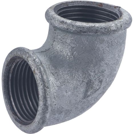 Codo Galvanizado 90° QUICK PLOMBERIE - Hembra 1' (1/4)