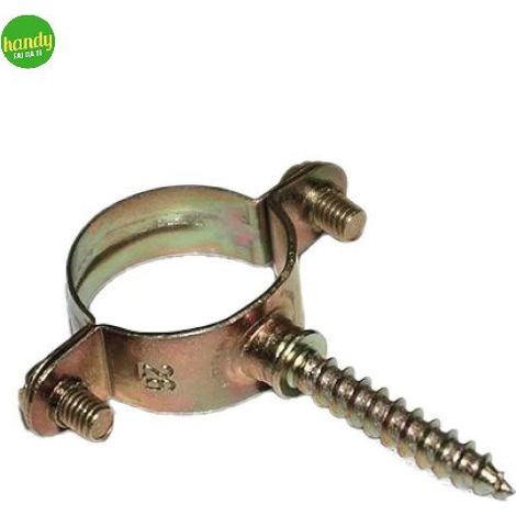 Collare leggero in acciaio zincato per tubi multistrato e rame Ambra Water Ø32 10pz