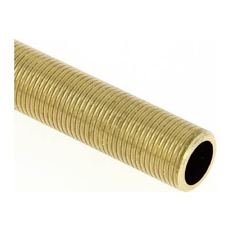 Comap – Tube laiton fileté 1/2" – Longueur 1 m – Raccord plomberie pour installations sanitaires – A.C.S. conforme