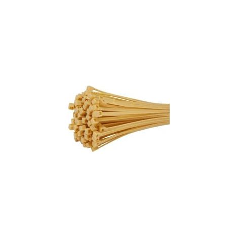 Attaches câbles nylon 6.6 1.8 mm x 100 mm – Lot de 100 pièces – Résistance aux intempéries et UV – Pour fixation panneaux et protection brise-vue