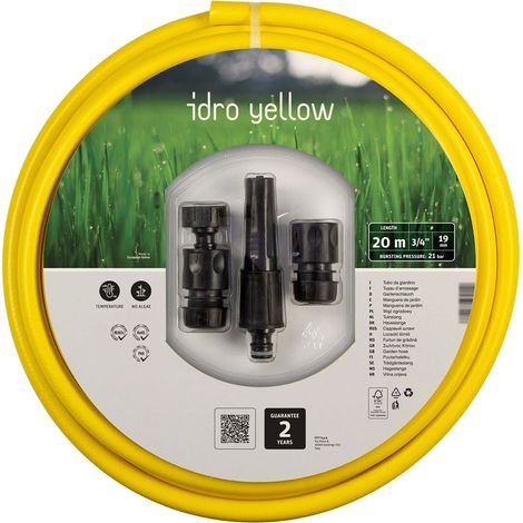 TUBO CON KIT 'IDRO YELLOW' mm 15 x mt 15 - 5/8  - FITT