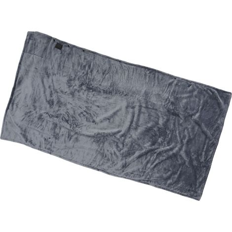 Couverture chauffante électrique, 3 niveaux de température, 3 minuteries, maintien au chaud, coussin chauffant doux en flanelle, port USB (1/5)