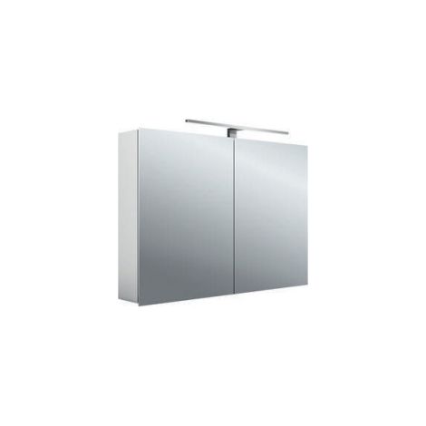emco mee armoire à glace lumineuse LED, aluminium, 2 portes, (1/4)