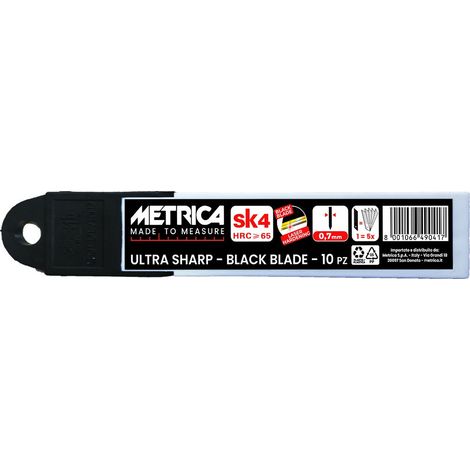 Lames de remplacement SK2 pour cutter - 10 pièces - METRICA - 49064 (1/4)