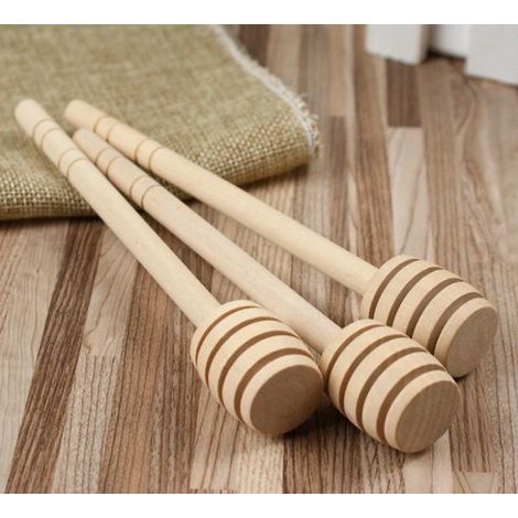 2 cuillères à miel en bois - Cuillère à miel - Ustensile cuisine (1/3)