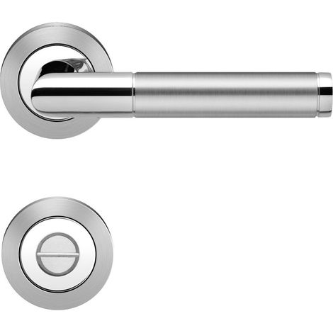 KARCHER DESIGN Drückergarnitur ER34 - Rio Steel, Bad, Edelstahl (1/3)