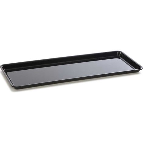Plat en Plexiglas grande surface Noir 535x205x17mm - Matériel CHR Pro