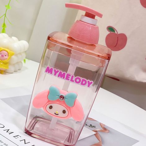 Flacon de voyage en plastique transparent, forme mignonne, léger, vide pour shampoing, gel douche, après-shampoing, type 6