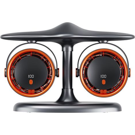 Autolüfter, Doppellüfter mit USB-Anschluss, 360° drehbar, mit 2 Geschwindigkeitsstufen, für Wohnmobile und SUVs (1/5)