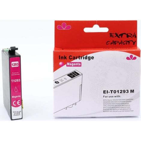 Cartucho compatible con EPSON T1293 MAGENTA