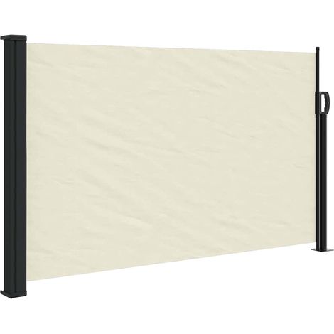 Store Banne - Auvent latéral rétractable crème 120x600 cm fr10562 - Maison La Vie (1/5)