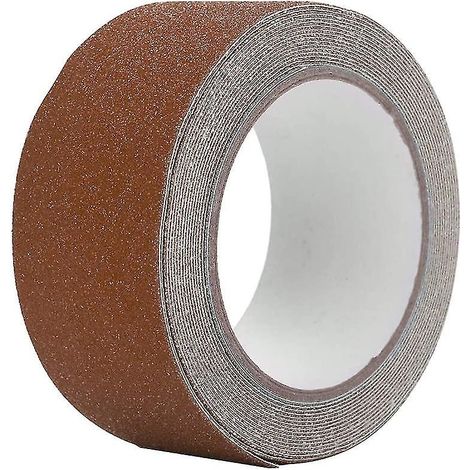 Non-slip Anti Skid Tape,5m5cm Colorful Pvc Brown (1/5)