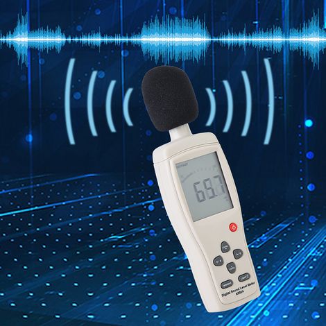SMART SENSOR AS824 Sonomètre numérique intégré Testeur de bruit (1/5)