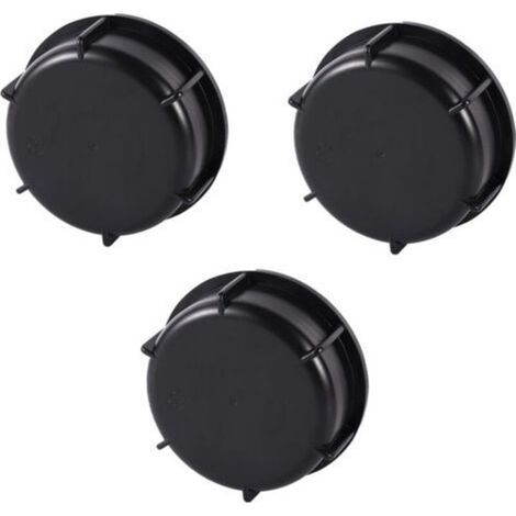 Lot de 3 S100x8 IBC Bouchon Cuve,Raccords Robinet Tuyau,Raccord Cuve 1000 litres,pour Vanne Cuve 1000l,Reservoir eau de Pluie,Conteneur (1/4)