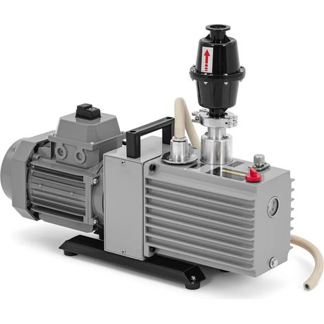 Pompe à vide de laboratoire 4 l/s 0,06 pa 550 w aluminium fer argent métallisé (1/5)