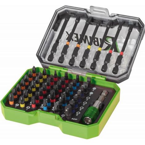 Coffret 50 Embouts à Choc - 50 Pièces - Outils de Précision pour Vissage - D-Work